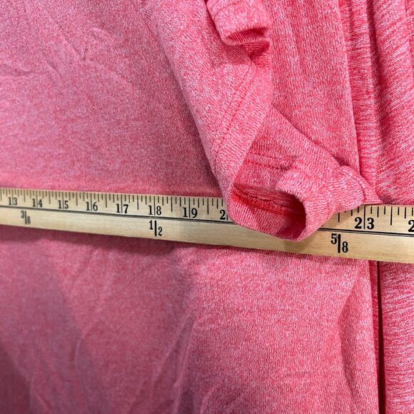 Cuddl Duds Seriously Soft 2-Piece Tee & Wrap Set Coral Size 3X - Picture 7 of 10